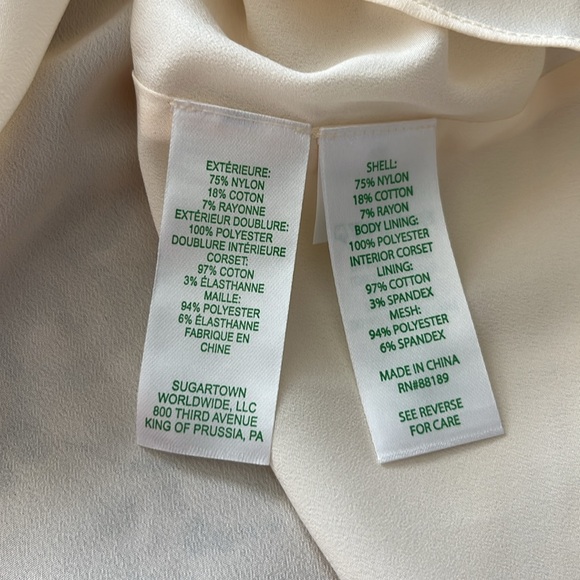 Lilly Pulitzer Aubrianna Strapless Gold Metallic Lace Floral Sweethea Midi Dress - Picture 12 of 13